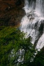 A Big Tall WaterFall in ZheÃ¢â¬â¢jiang Province, China